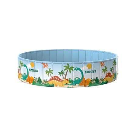 สระน้ำพับได้ไม่ต้องเป่าลม SUMMER JOY JJYC001 ขนาด 90x90x45 ซม. สีฟ้า_0