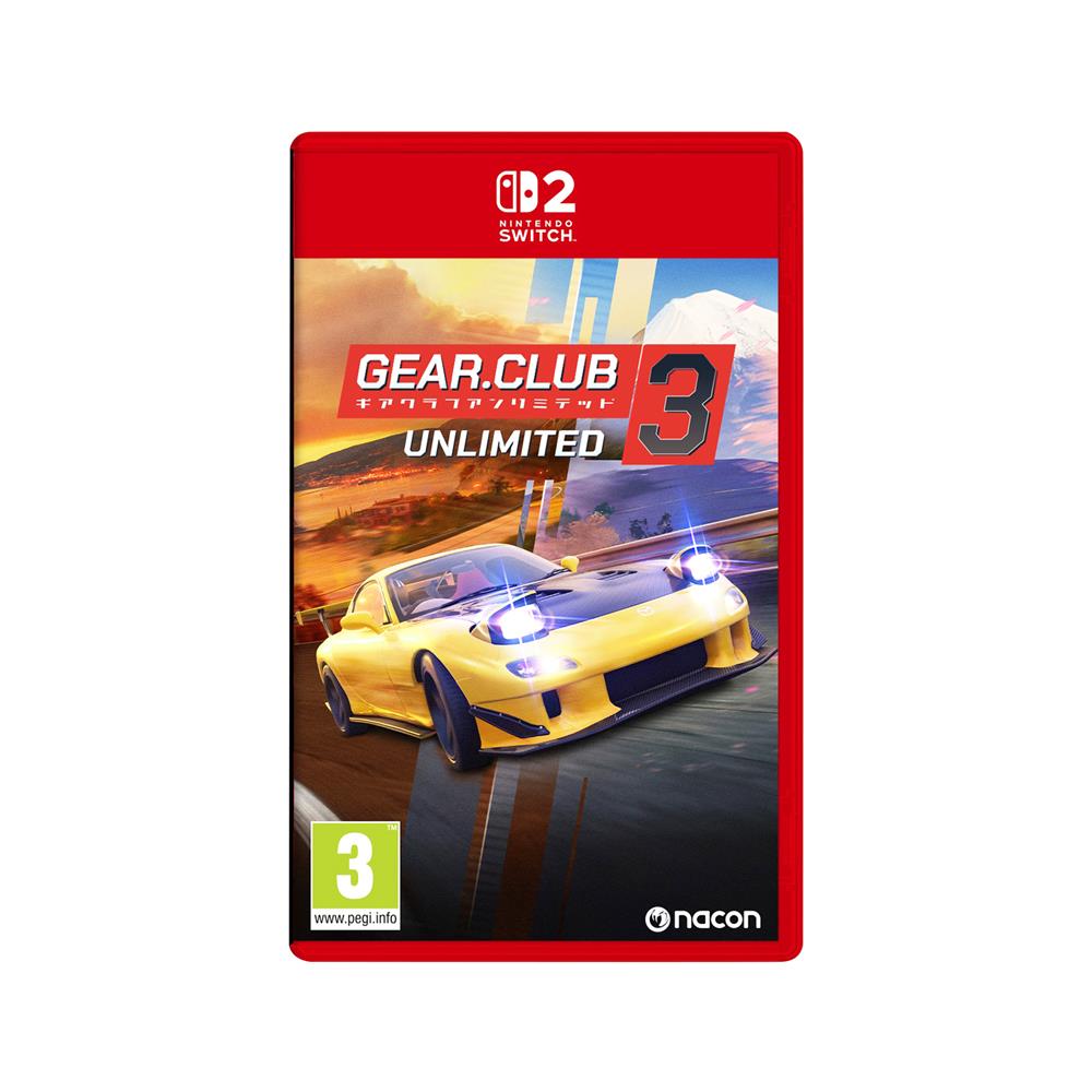 แผ่นเกม NINTENDO SWITCH 2 GEAR CLUB UNLIMITED 3