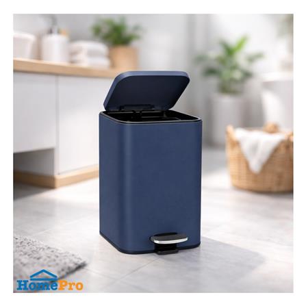 ถังขยะเหยียบเหลี่ยม HOMEPRO MINIMAL 5 ลิตร สีน้ำเงิน_2