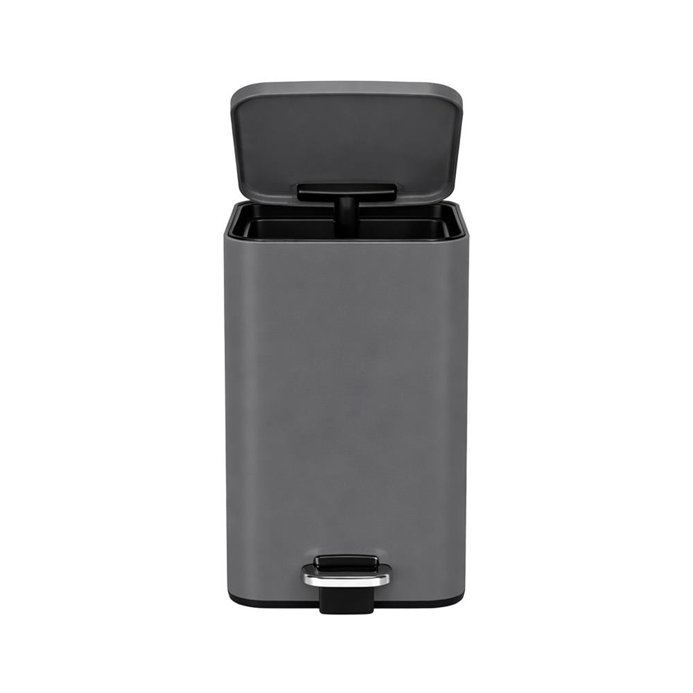 ถังขยะเหยียบเหลี่ยม HOMEPRO MINIMAL 5 ลิตร สีดำ