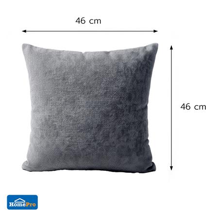 หมอนอิง HOME LIVING STYLE FEW 18x18 นิ้ว สีเทา_1