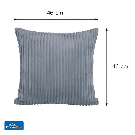 หมอนอิง HOME LIVING STYLE FLO 18x18 นิ้ว สีเทา_1