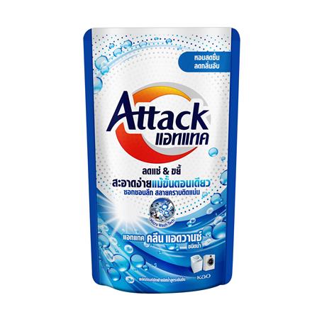 รีฟิลน้ำยาซักผ้า ATTACK 600 มล. CLEAN ADVANCE (แพ็ก 2+1 ชิ้น)_2