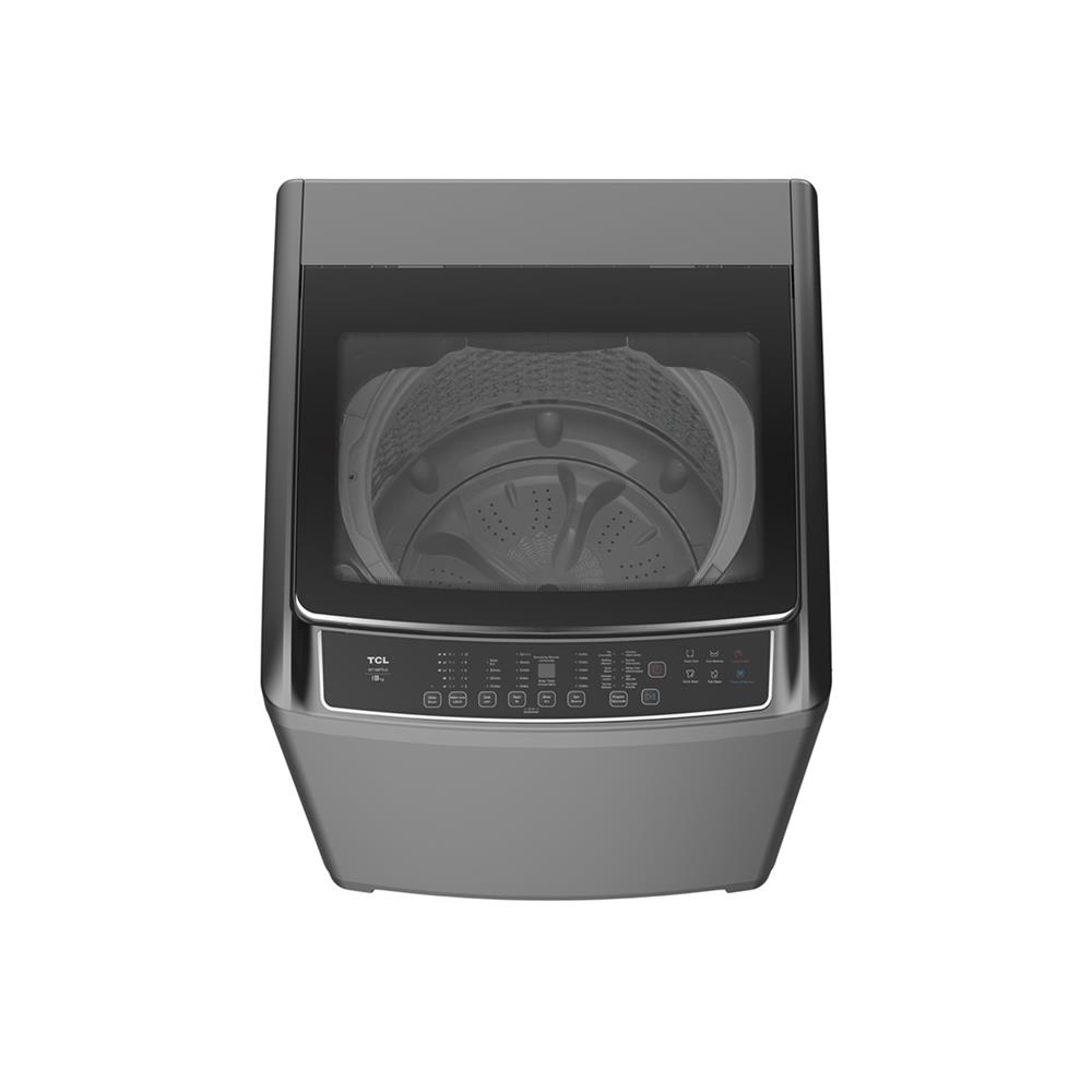 เครื่องซักผ้าฝาบน TCL WT195FTLG 19 กก. 660 RPM สีเทา