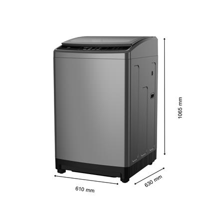 เครื่องซักผ้าฝาบน TCL WT173FTLG 17 กก. 660 RPM สีเทา_5