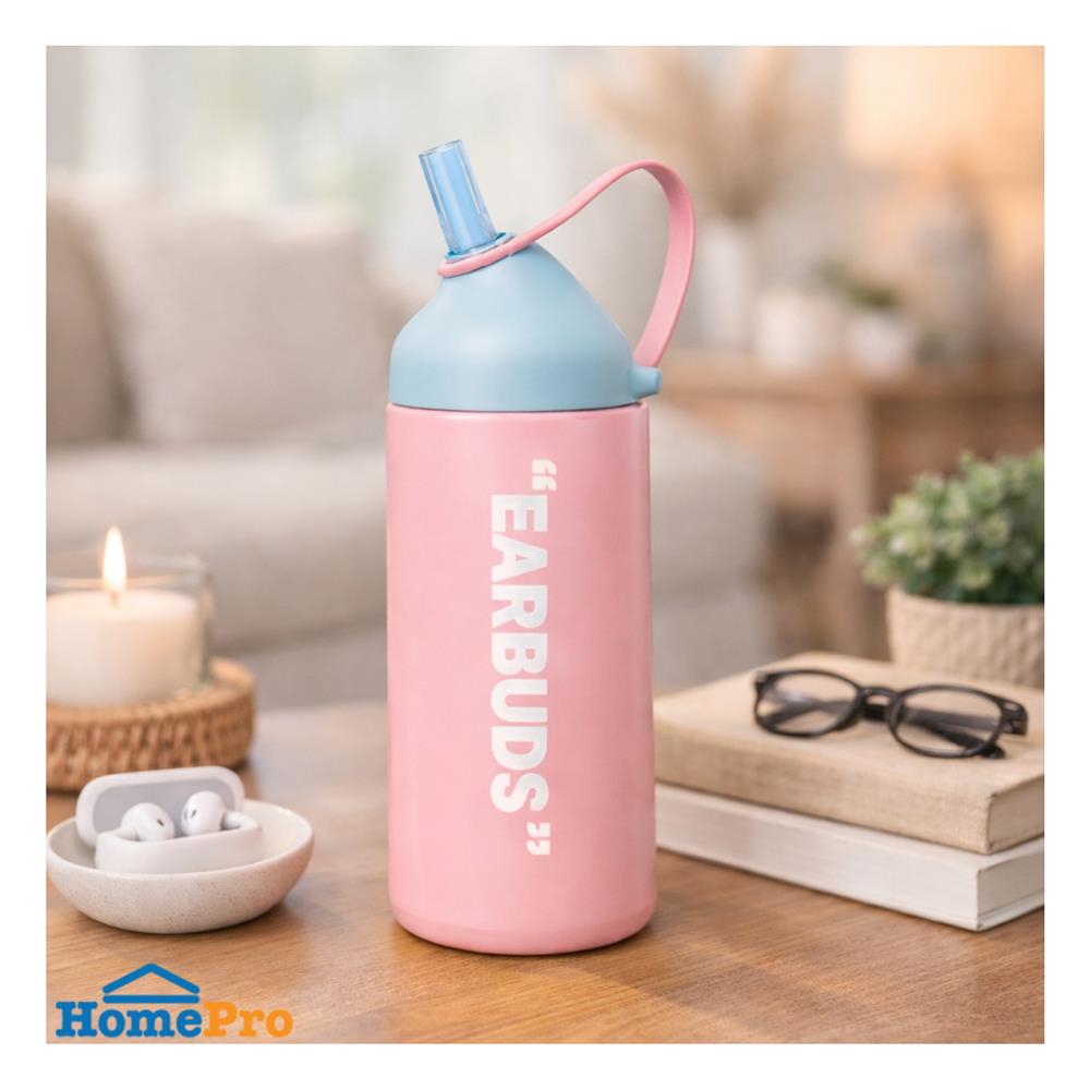 กระติกสุญญากาศ HOMEPRO SIPGO สีชมพู 0.6 ลิตร