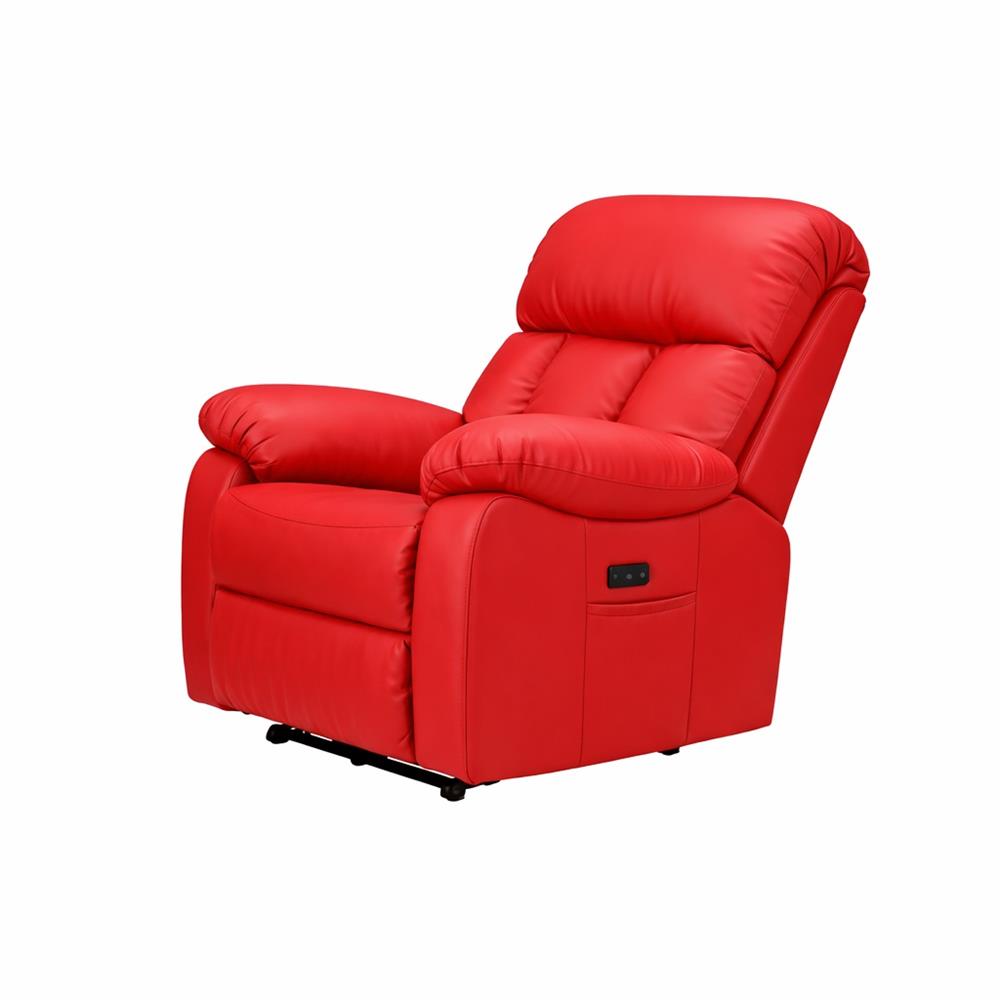 เก้าอี้ปรับนอนไฟฟ้า FURDINI FRIENDLY สีแดง