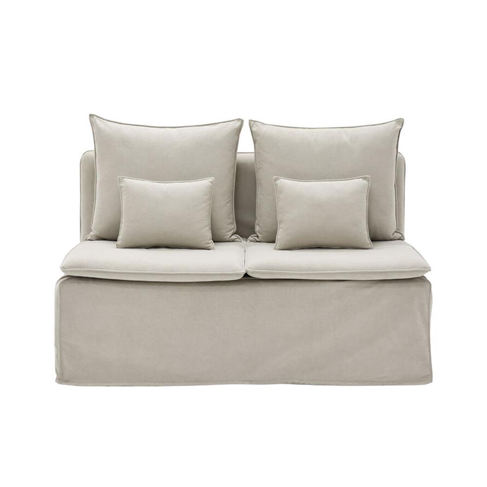 โซฟา 2 ที่นั่ง KONCEPT OKINA 19243220 สีครีม