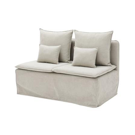 โซฟา 2 ที่นั่ง KONCEPT OKINA 19243220 สีครีม_0