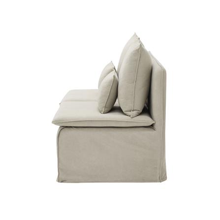 โซฟา 2 ที่นั่ง KONCEPT OKINA 19243220 สีครีม_2