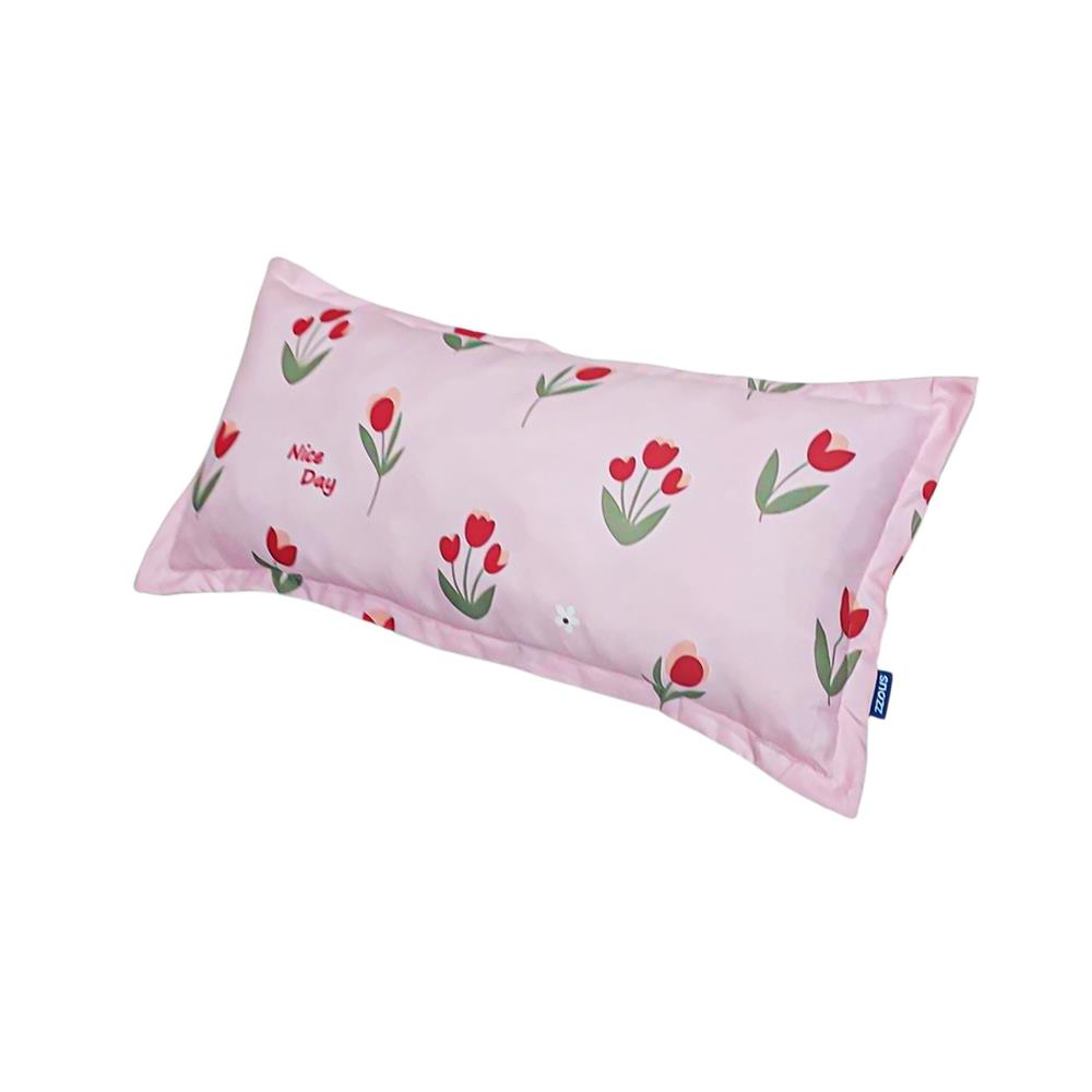 หมอนหนุน ใยสังเคราะห์ SNAZZ TULIP 36x72 ซม. สี PINK