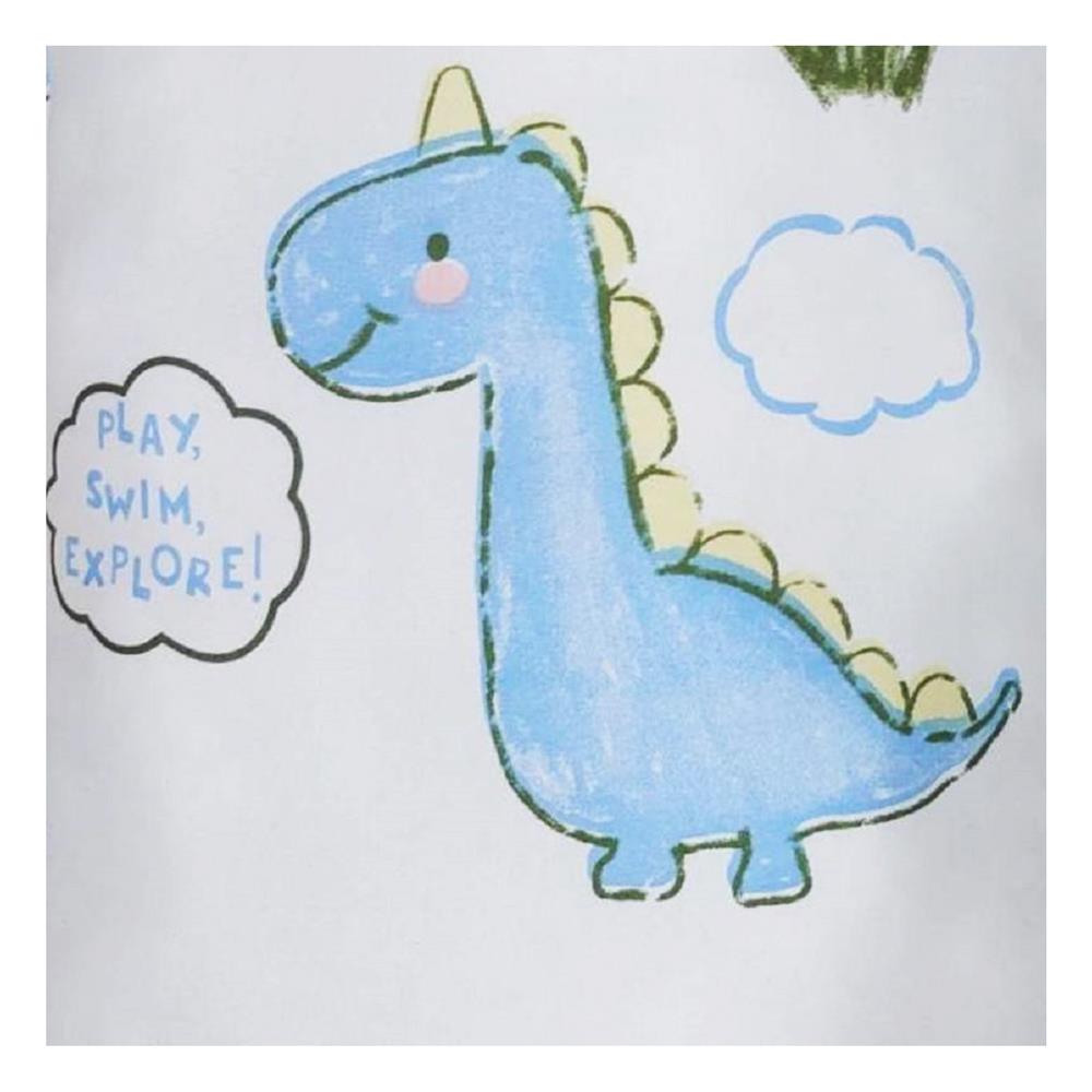 หมอนหนุน ใยสังเคราะห์ SNAZZ DINO 36x72 ซม. สี GREEN