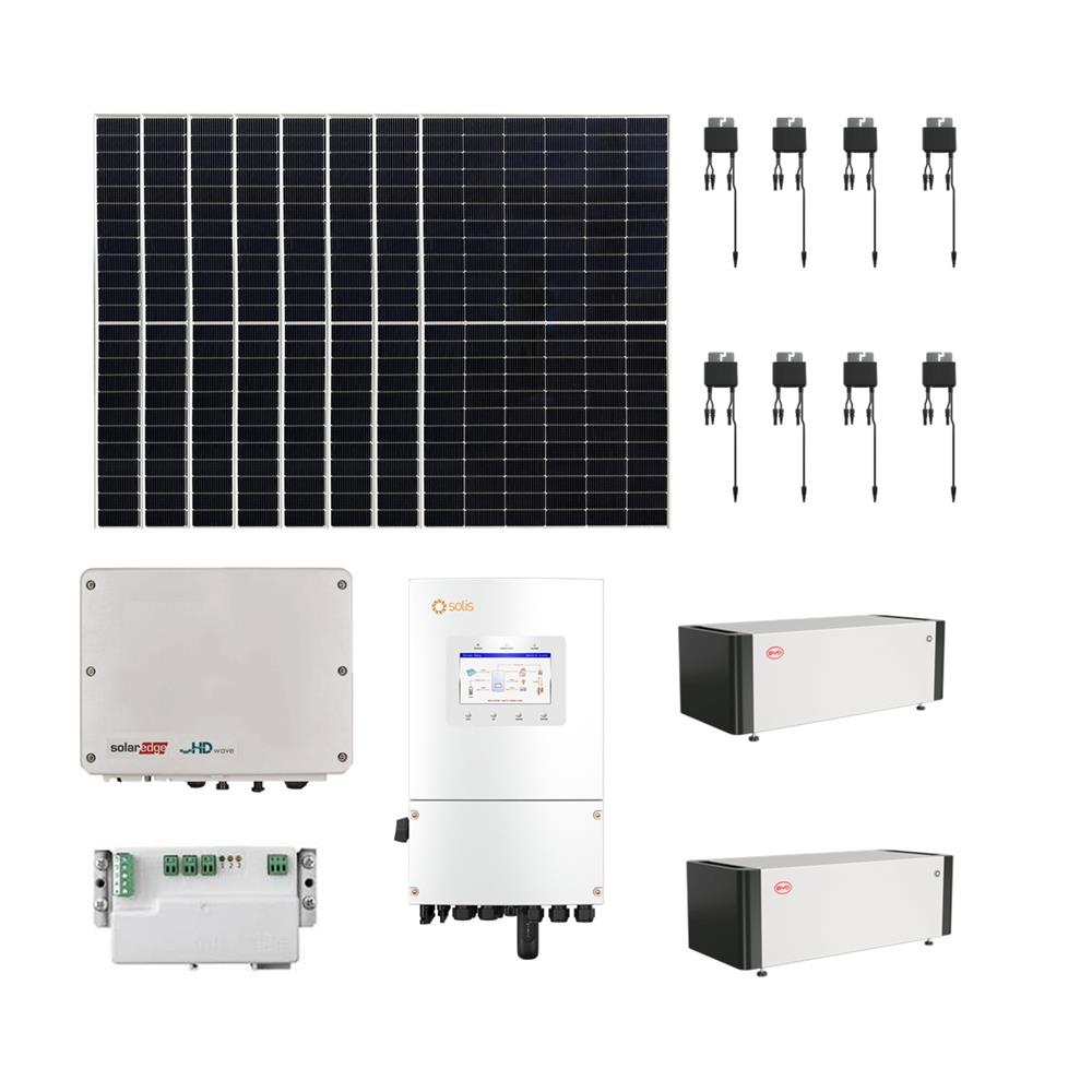 ชุดโซลาร์รูฟ ALL IN ONE (5KWP+10KWH+OPTIMIZER) HOME SOLAR