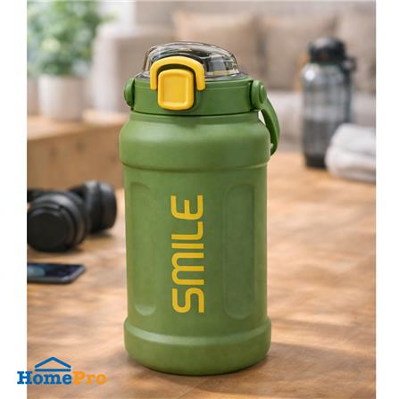 กระติกสุญญากาศ HOMEPRO FIT 0.9 ลิตร สีเขียว_1
