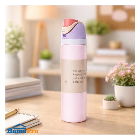 กระติกสุญญากาศ HOMEPRO PASTEL FLOW 0.56 ลิตร สีม่วง_1