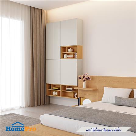 ตู้แขวนผนัง SB BUILT IN WISEST 19239334 120 ซม. สี MAGIC GREY_2