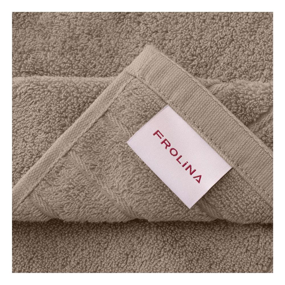 ผ้าขนหนู FROLINA CONDO LAYER 15x30 นิ้ว สี BROWN