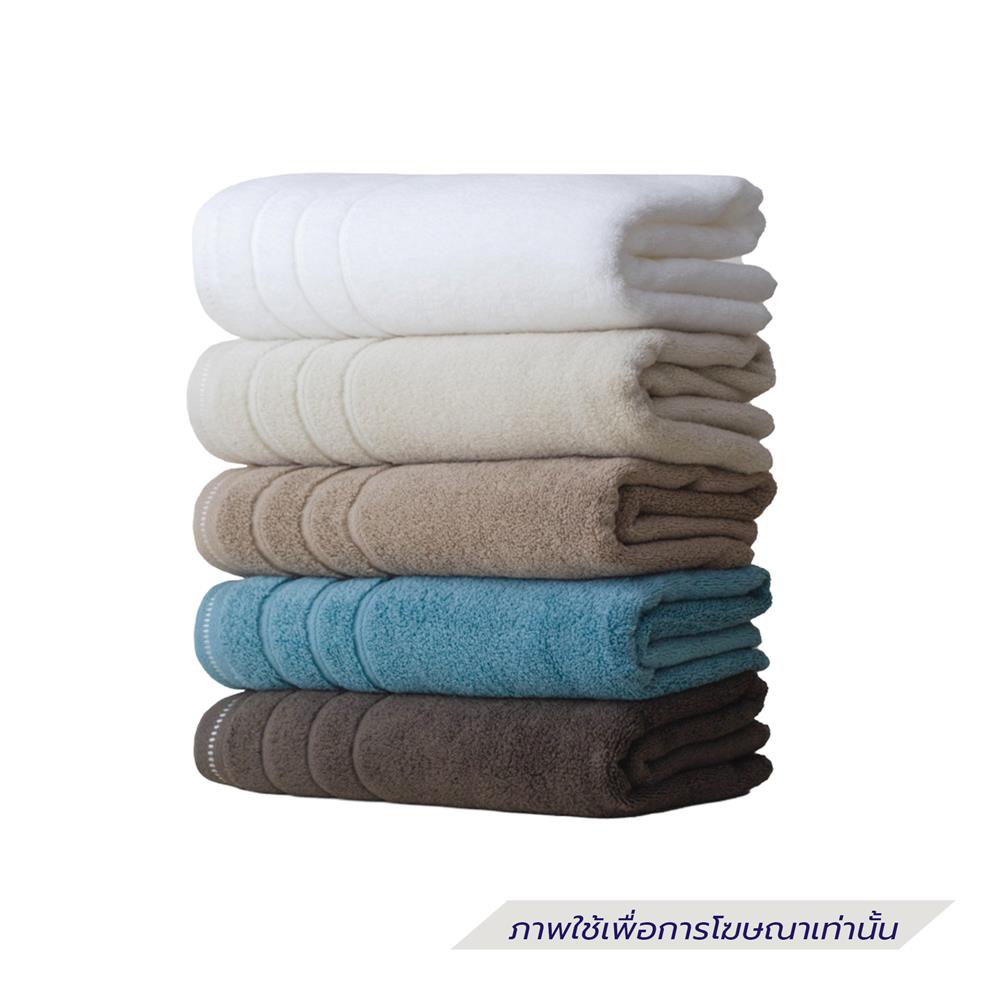 ผ้าขนหนู FROLINA CONDO LAYER 15x30 นิ้ว สี BROWN