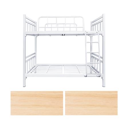 เตียง 2 ชั้น THAIBULL SSTSIL2F-0141 สีขาว_3