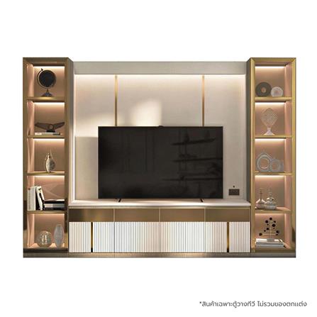 ชุดตู้วางทีวี KONCEPT VELLRONA 19241053 300 ซม. สีน้ำตาล_0