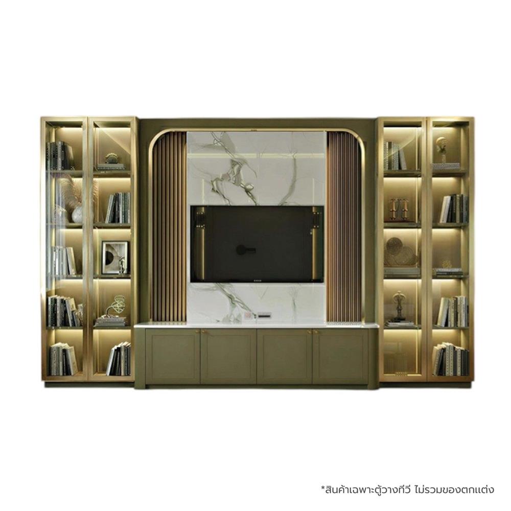 ตู้วางทีวี KONCEPT BOSTON 360 ซม. สีทอง