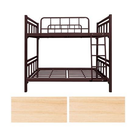 เตียง 2 ชั้น THAIBULL SSTSIL2F-0141 สีน้ำตาล_3