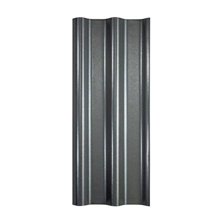 กระเบื้องหลังคา ลอนคู่ เฌอร่า PRIME SERIES 50x120x0.55 ซม. สีนิกเกิล เกรย์_1