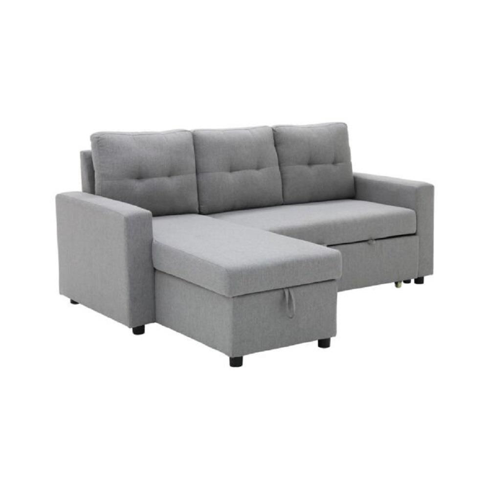 โซฟาเข้ามุม SB FURNITURE YURIN 19224639 สีเทาอ่อน