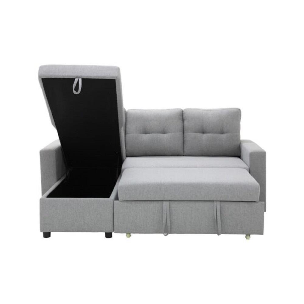 โซฟาเข้ามุม SB FURNITURE YURIN 19224639 สีเทาอ่อน