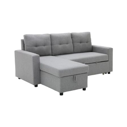 โซฟาเข้ามุม SB FURNITURE YURIN 19224639 สีเทาอ่อน_2