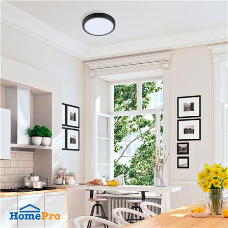 ดาวน์ไลท์ LED BEC BILBO-PO 9 นิ้ว 24 วัตต์ DAYLIGHT/COOL WHITE/WARM WHITE สีดำ_3