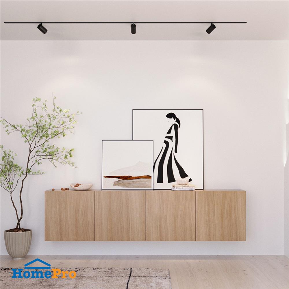 ตู้แขวนผนัง SB BUILT IN 19239339 WISEST 240 ซม. สีโอ๊ค