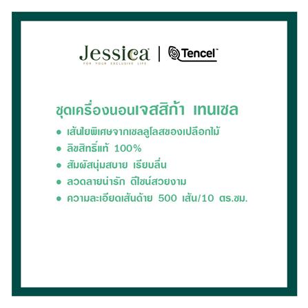 ชุดผ้าปูที่นอน 5 ฟุต (ชุด 6 ชิ้น) JESSICA BAMBI 22015-T028_7