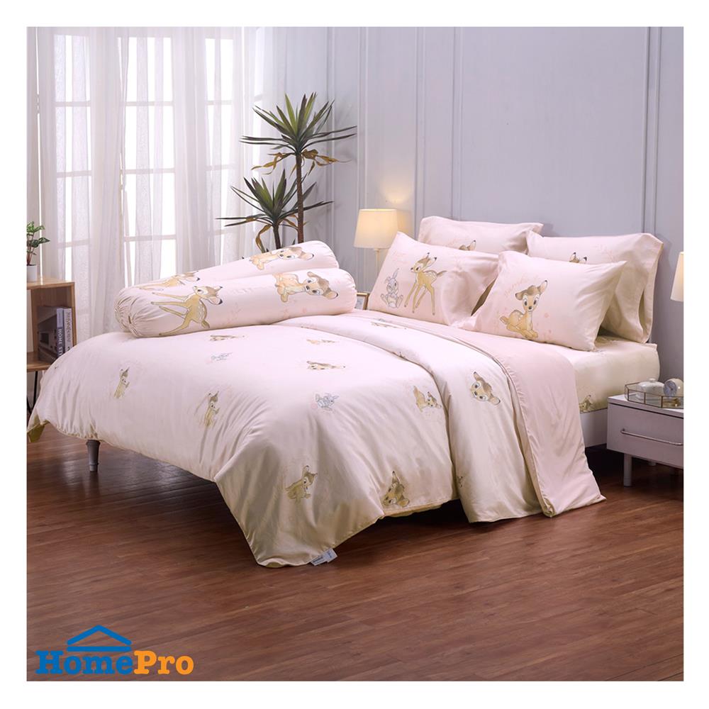 ชุดผ้าปูที่นอน 6 ฟุต (ชุด 6 ชิ้น) JESSICA BAMBI 20209-T027