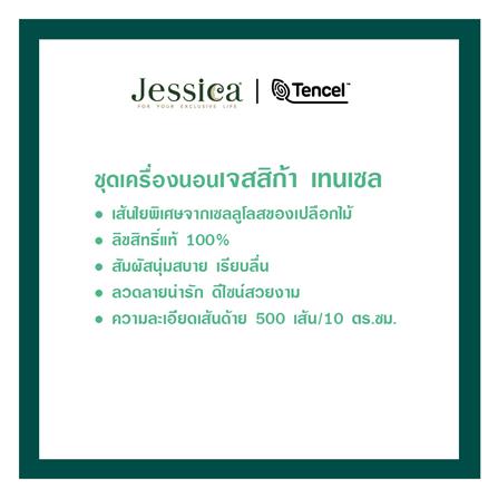 ชุดผ้าปูที่นอน 6 ฟุต (ชุด 6 ชิ้น) JESSICA BAMBI 20209-T027_7