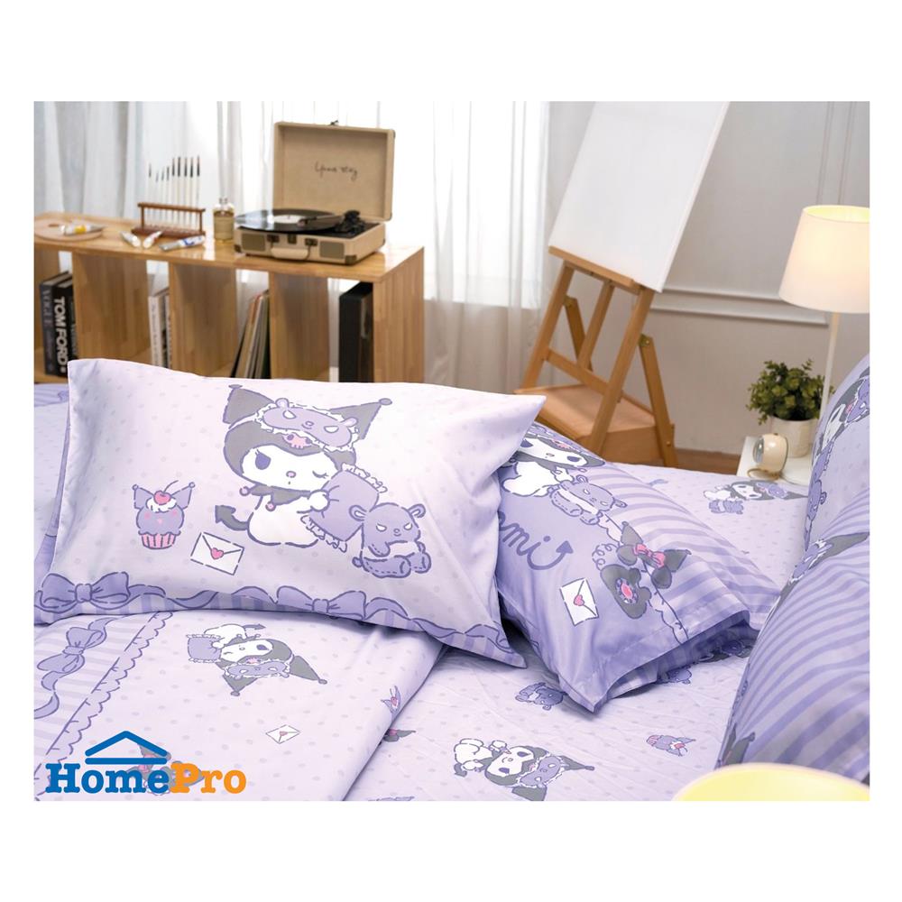 ชุดผ้าปูที่นอน 6 ฟุต (ชุด 6 ชิ้น) JESSICA KUROMI 20209-T026