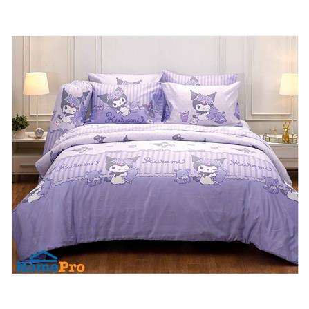 ชุดผ้าปูที่นอน 6 ฟุต (ชุด 6 ชิ้น) JESSICA KUROMI 20209-T026_4