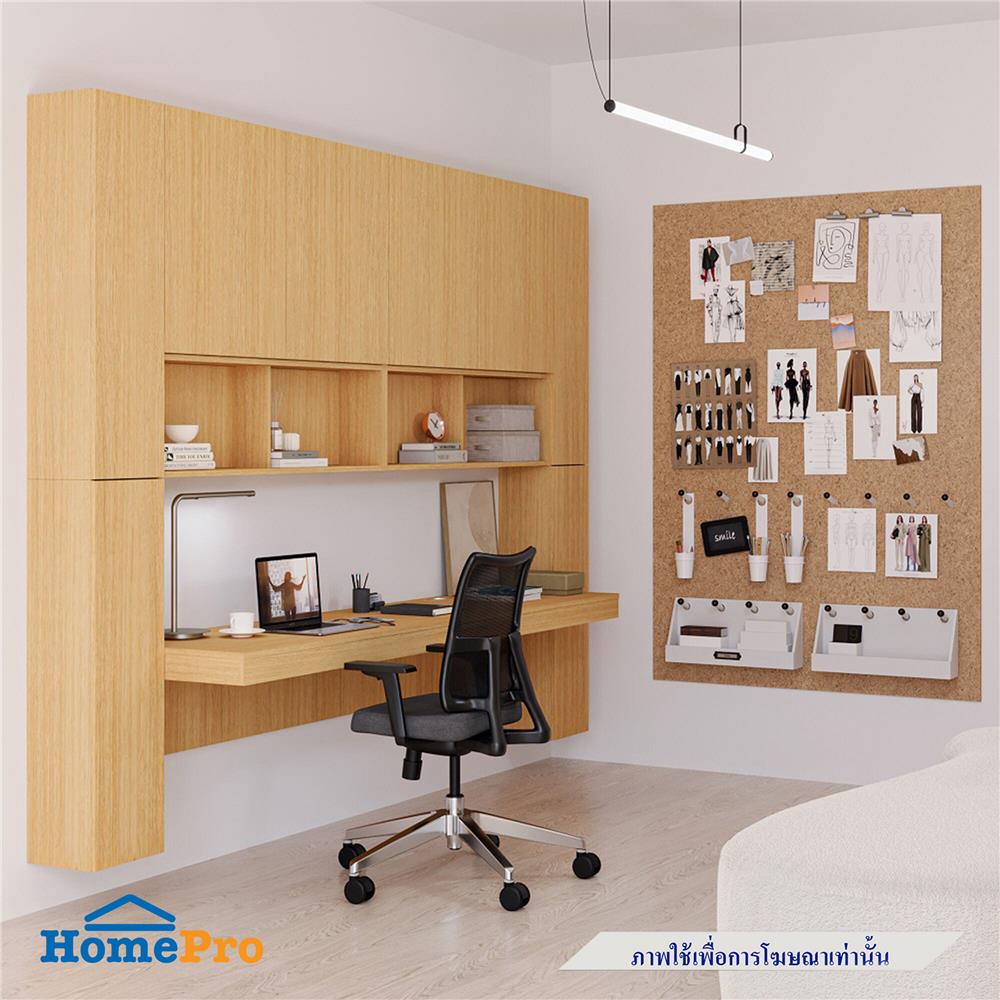 ชุดโต๊ะทำงาน SB BUILT IN WISEST 19239330 สี MONACO OAK