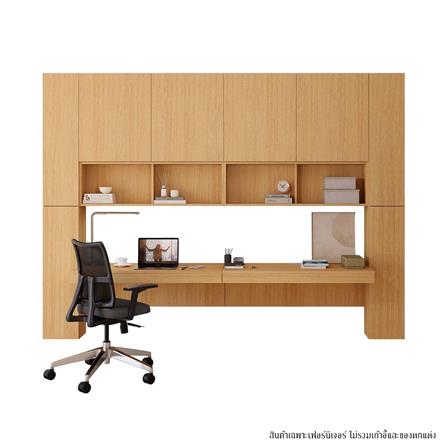ชุดโต๊ะทำงาน SB BUILT IN WISEST 19239330 สี MONACO OAK_0