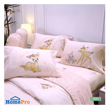 ชุดผ้าปูที่นอน 5 ฟุต (ชุด 6 ชิ้น) JESSICA BAMBI 22105-T027_5