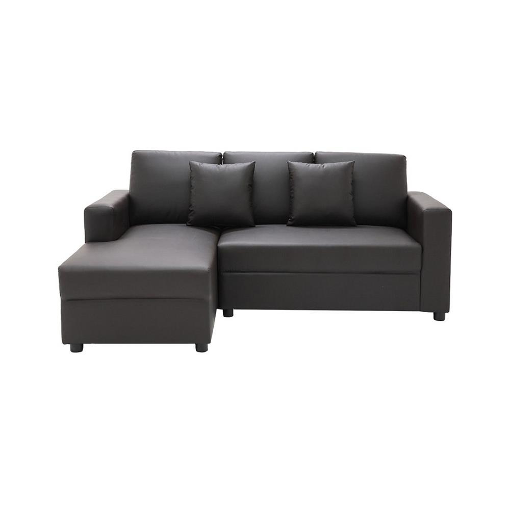 โซฟาเข้ามุมซ้าย SB FURNITURE GALIA 19226049 สีน้ำตาล