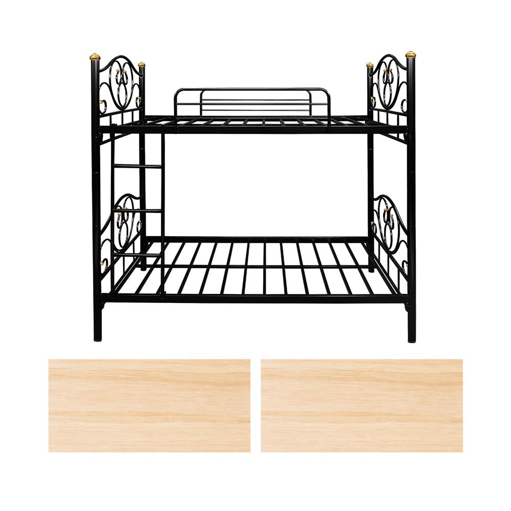 เตียง 2 ชั้น THAIBULL SSTLOT2F-0141 สีดำ