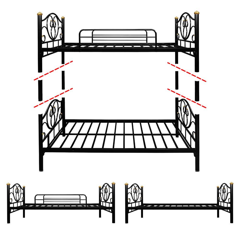 เตียง 2 ชั้น THAIBULL SSTLOT2F-0141 สีดำ