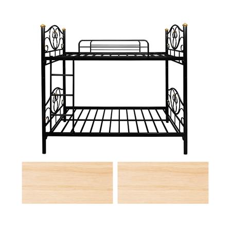 เตียง 2 ชั้น THAIBULL SSTLOT2F-0141 สีดำ_3