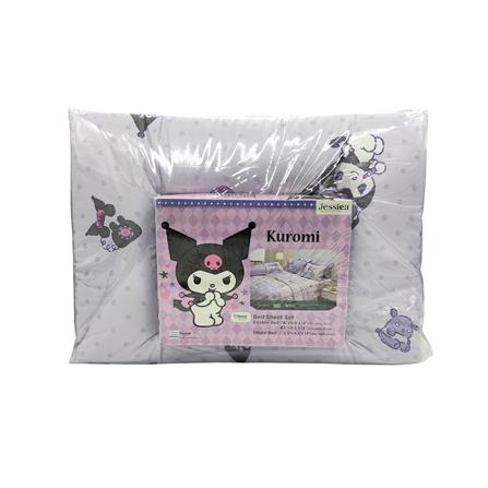 ชุดผ้าปูที่นอน 5 ฟุต (ชุด 6 ชิ้น) JESSICA KUROMI 22015-T026_3