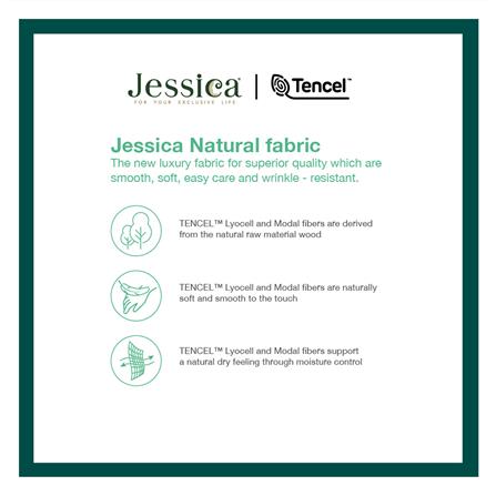 ชุดผ้าปูที่นอน 6 ฟุต (ชุด 6 ชิ้น) JESSICA BAMBI 20209-T028_9