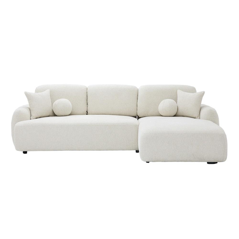 โซฟาเข้ามุมขวา SB FURNITURE CONCY 19240274 สีครีม