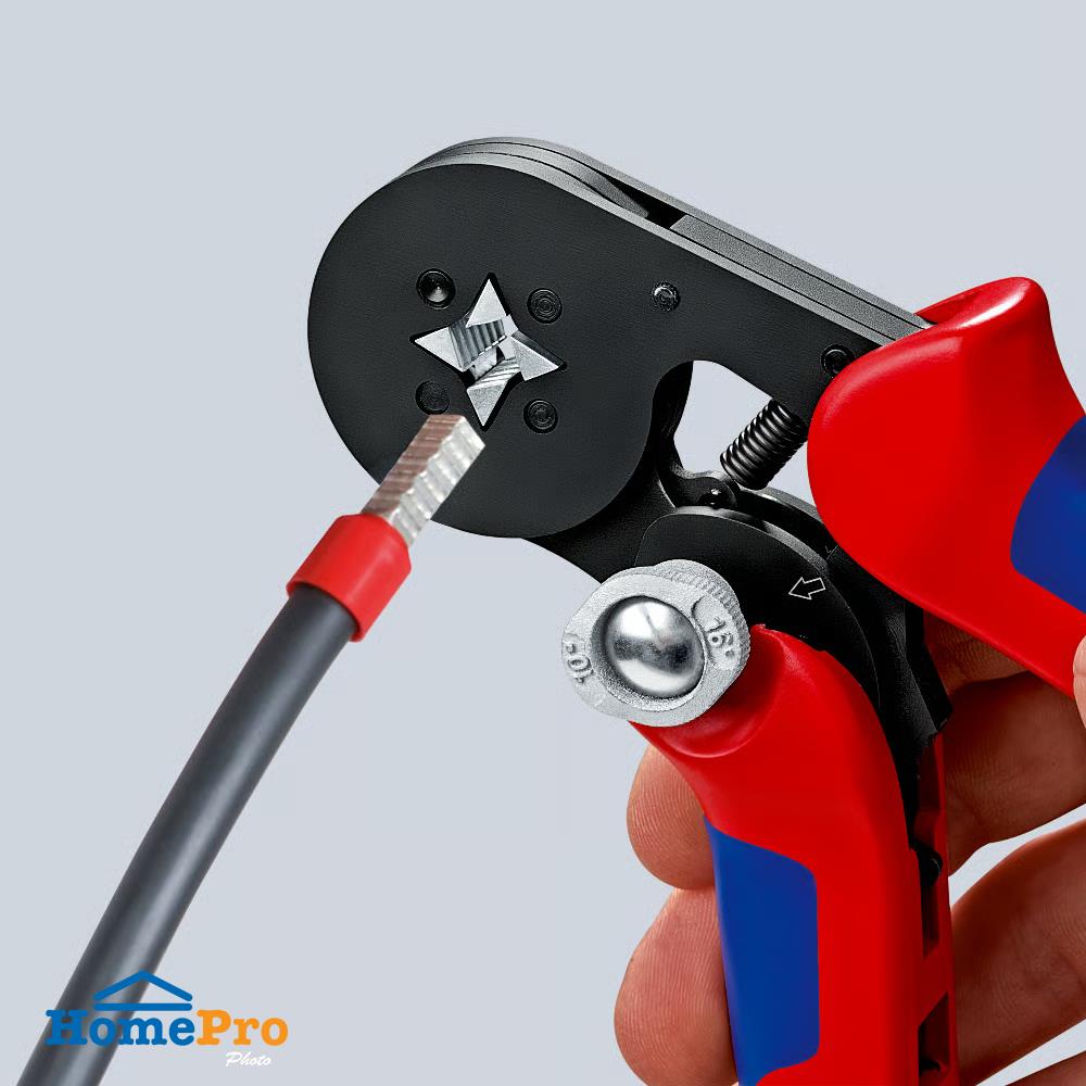 คีมย้ำสายไฟ KNIPEX 975304