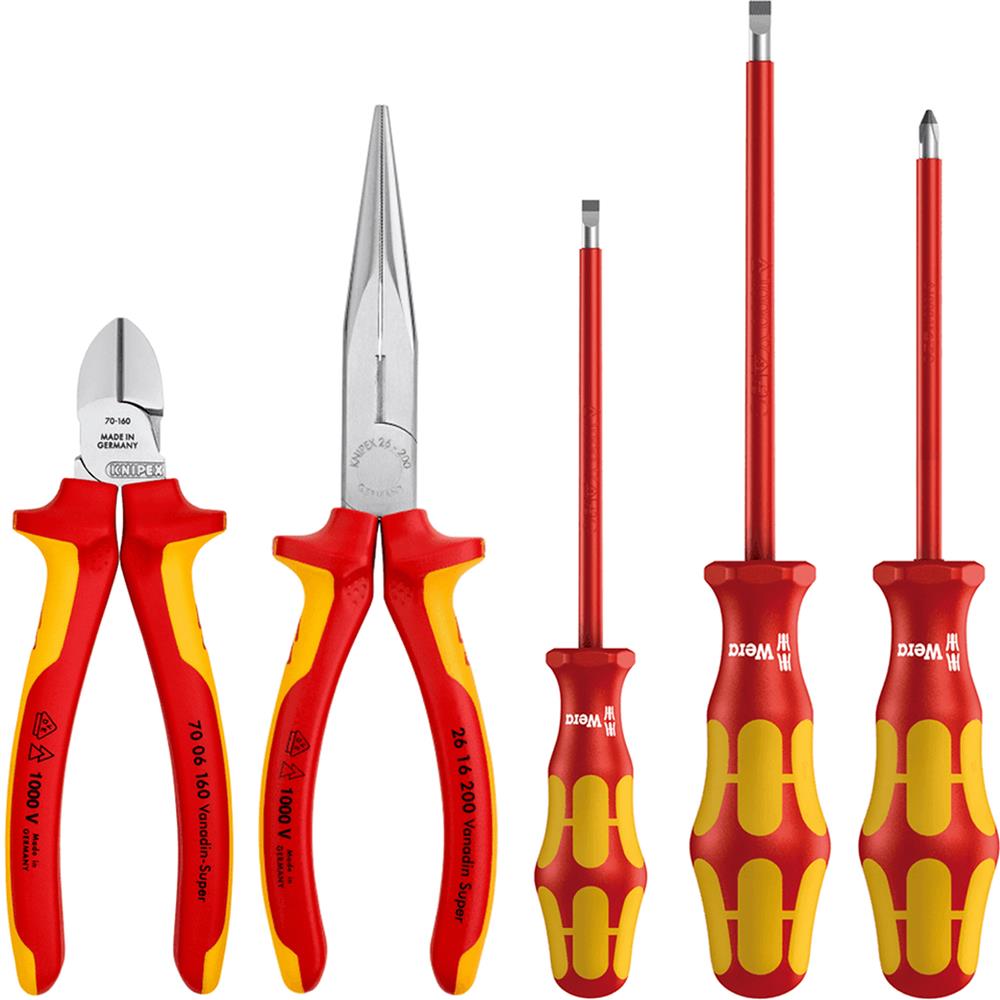 ชุดคีมและไขควง KNIPEX 00 20 13