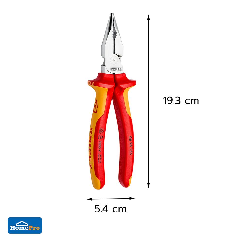 คีมปากแหลม KNIPEX 0826185
